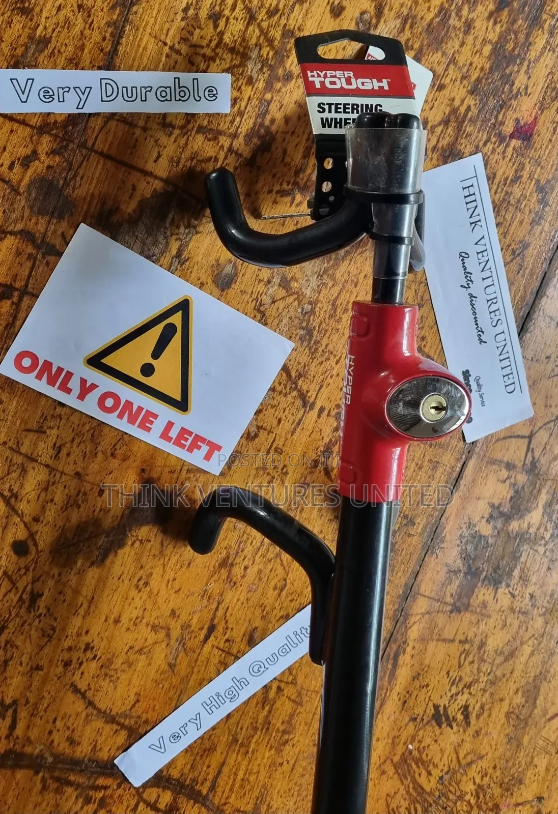 Steering Wheel Vehicle Lock