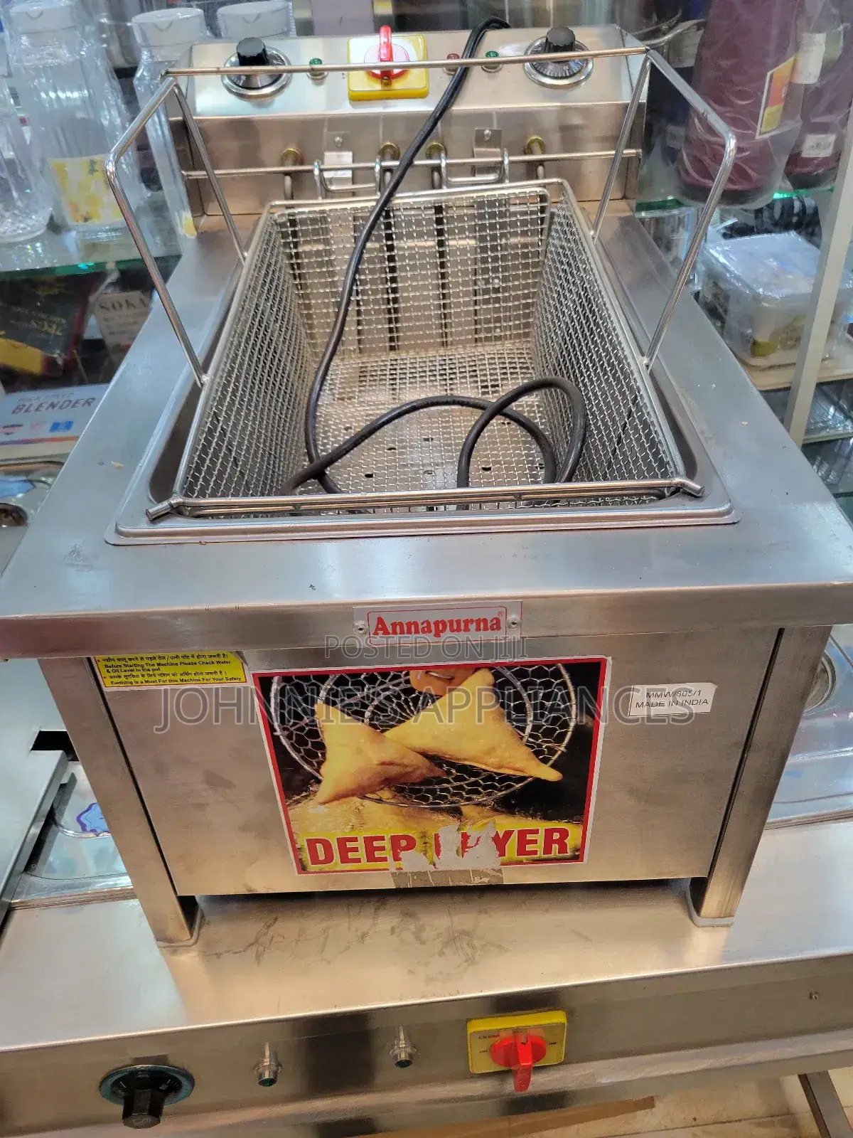 15L Multi Function Commercial Electric Fish Deepfryer