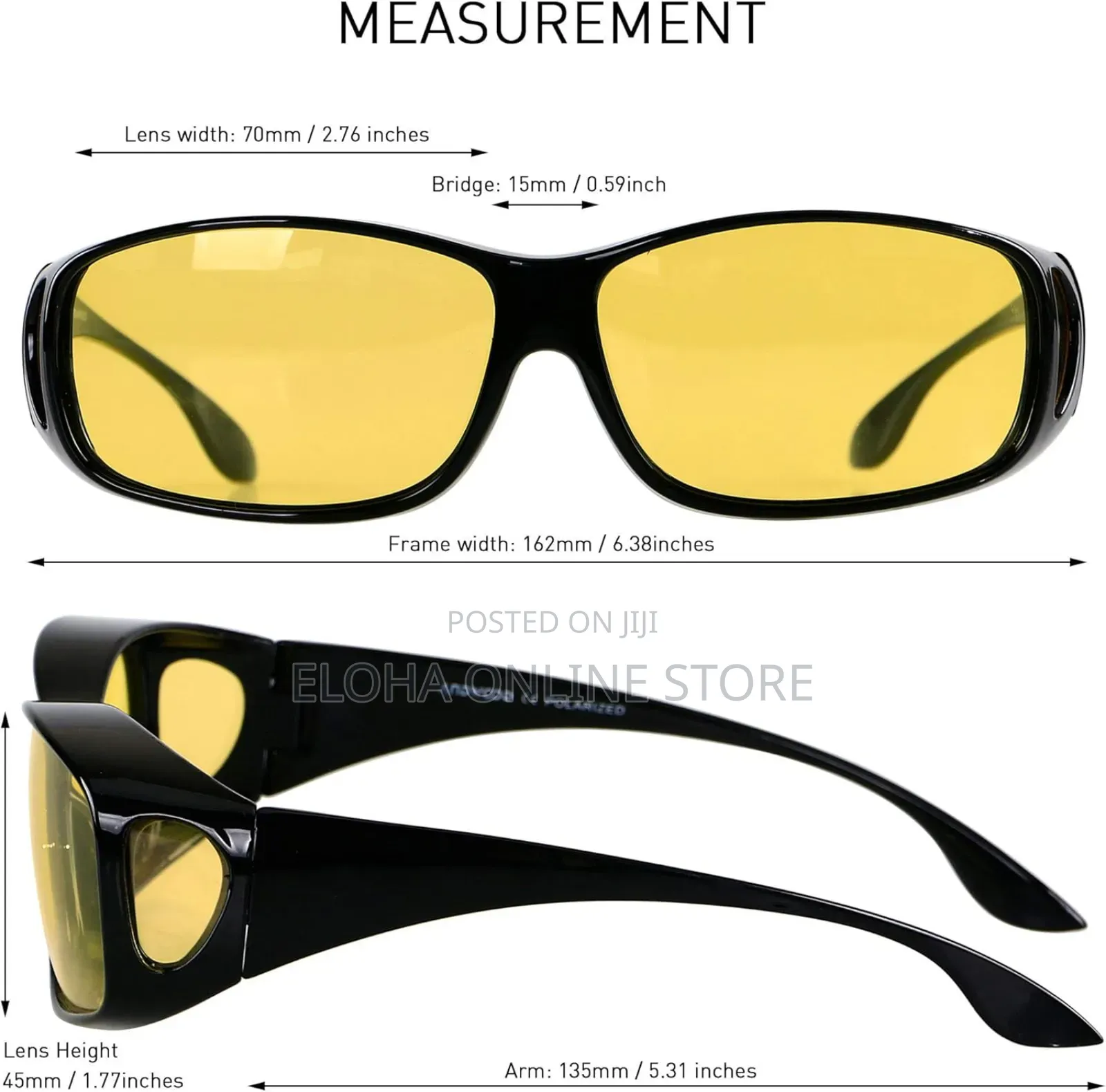 Hd Polarized Night Vision Glasses For Driving Men Women
