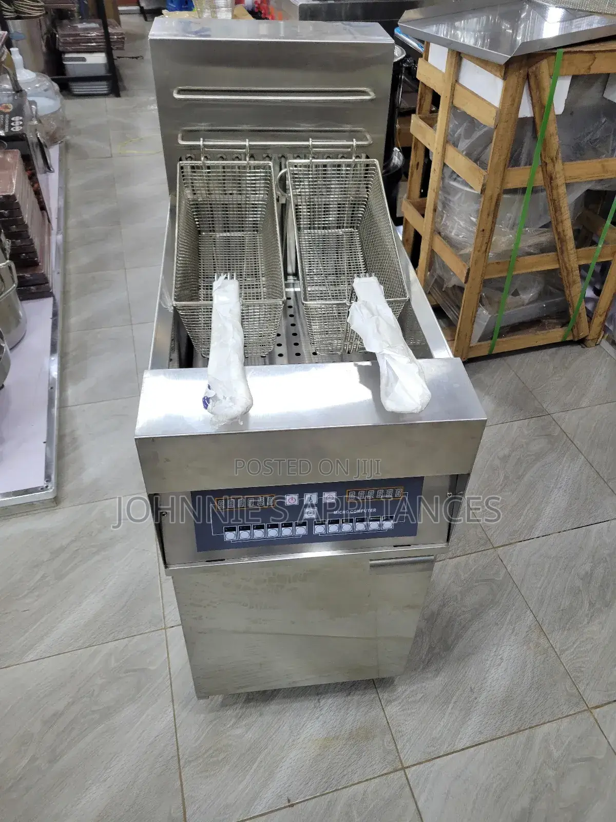 Multifunctional Electric Commercial Deepfryer and Safe 30l