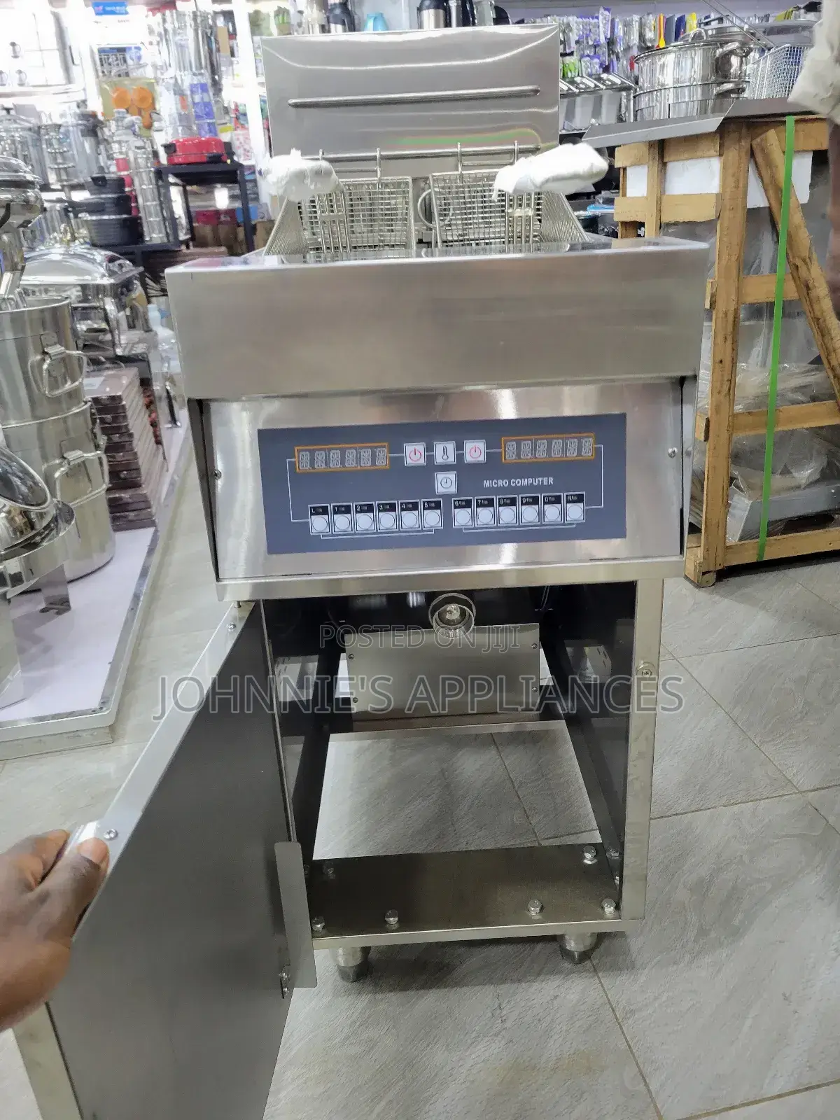 Multifunctional Electric Commercial Deepfryer and Safe 30l