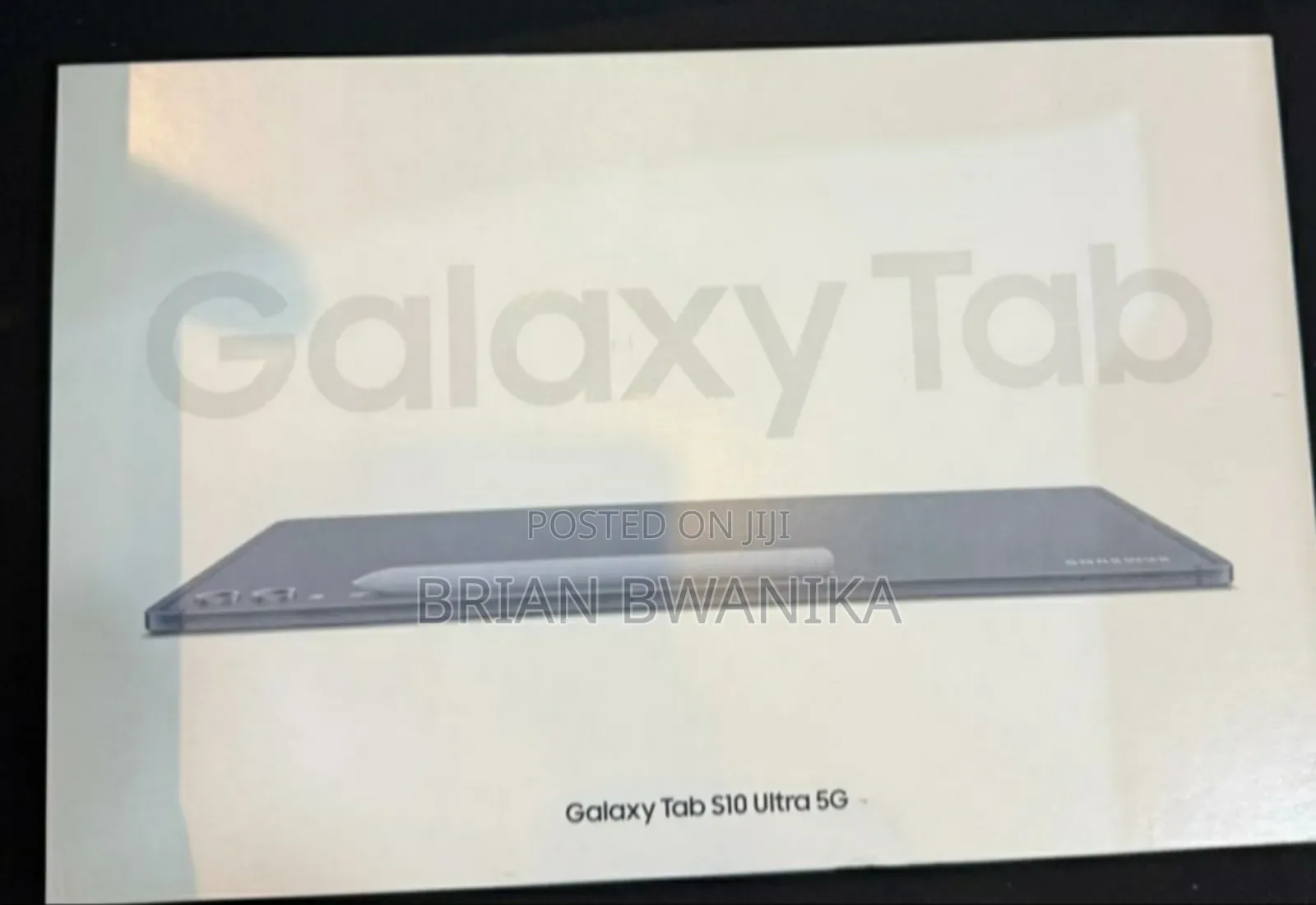 New Samsung Galaxy Tab S10 Ultra 256 GB Black