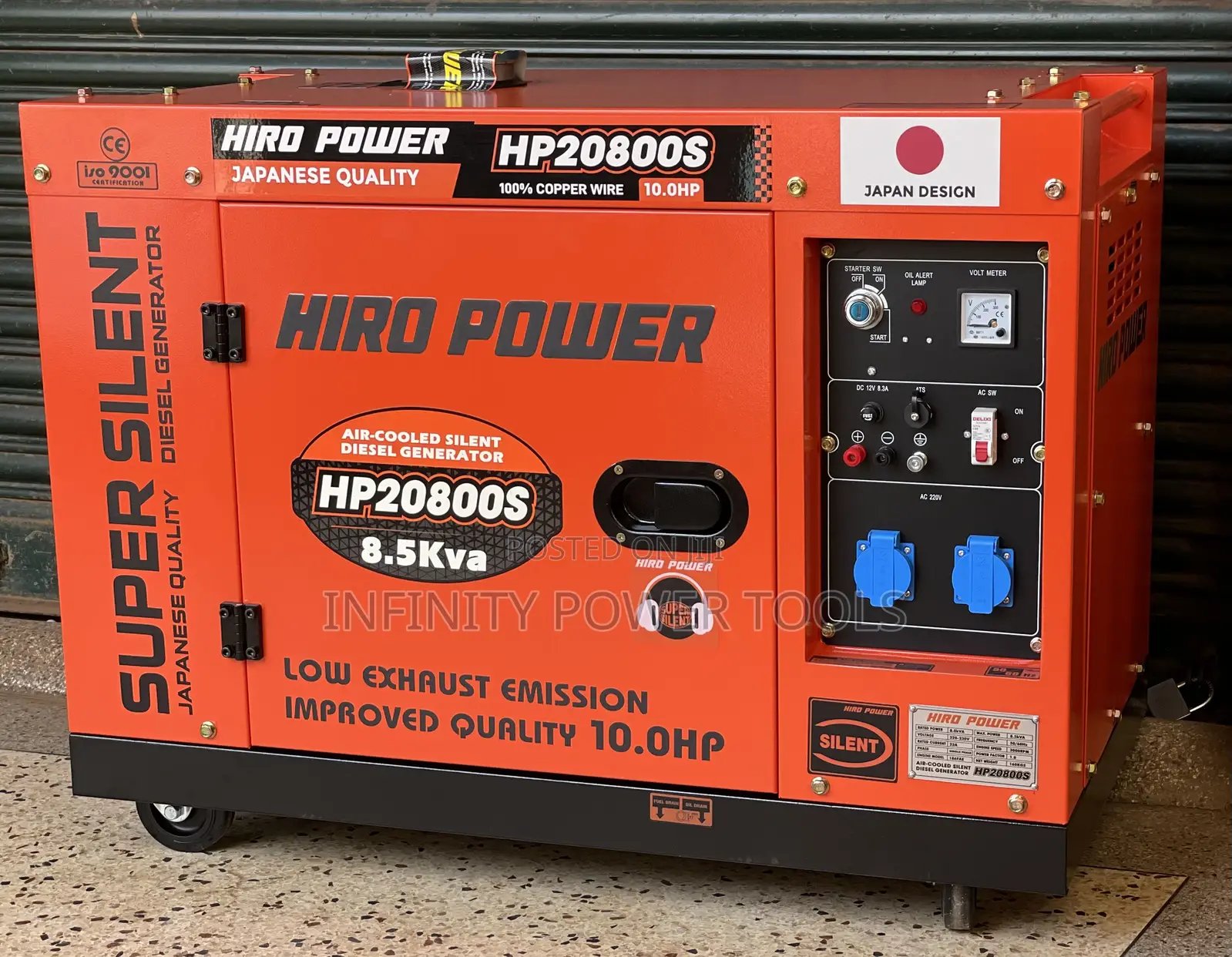 Hiro Power Generator 8.5kva