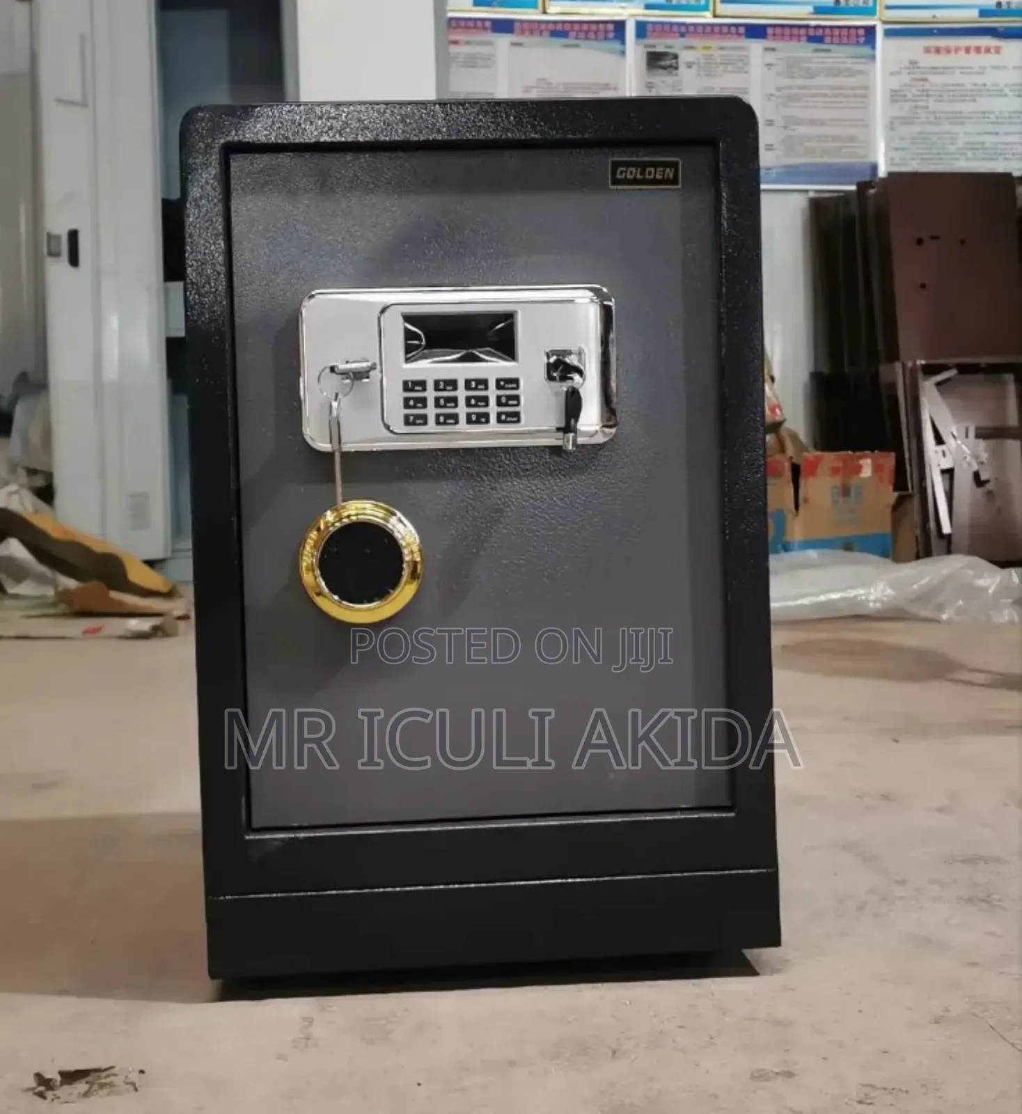 40x60cm 200kgs Steel Box Depository Cash Anti Theft Safe Box