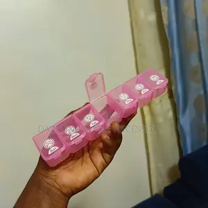 Weekly Pill Organizer/Vitamin Case - Pink