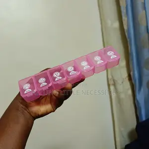 Weekly Pill Organizer/Vitamin Case - Pink