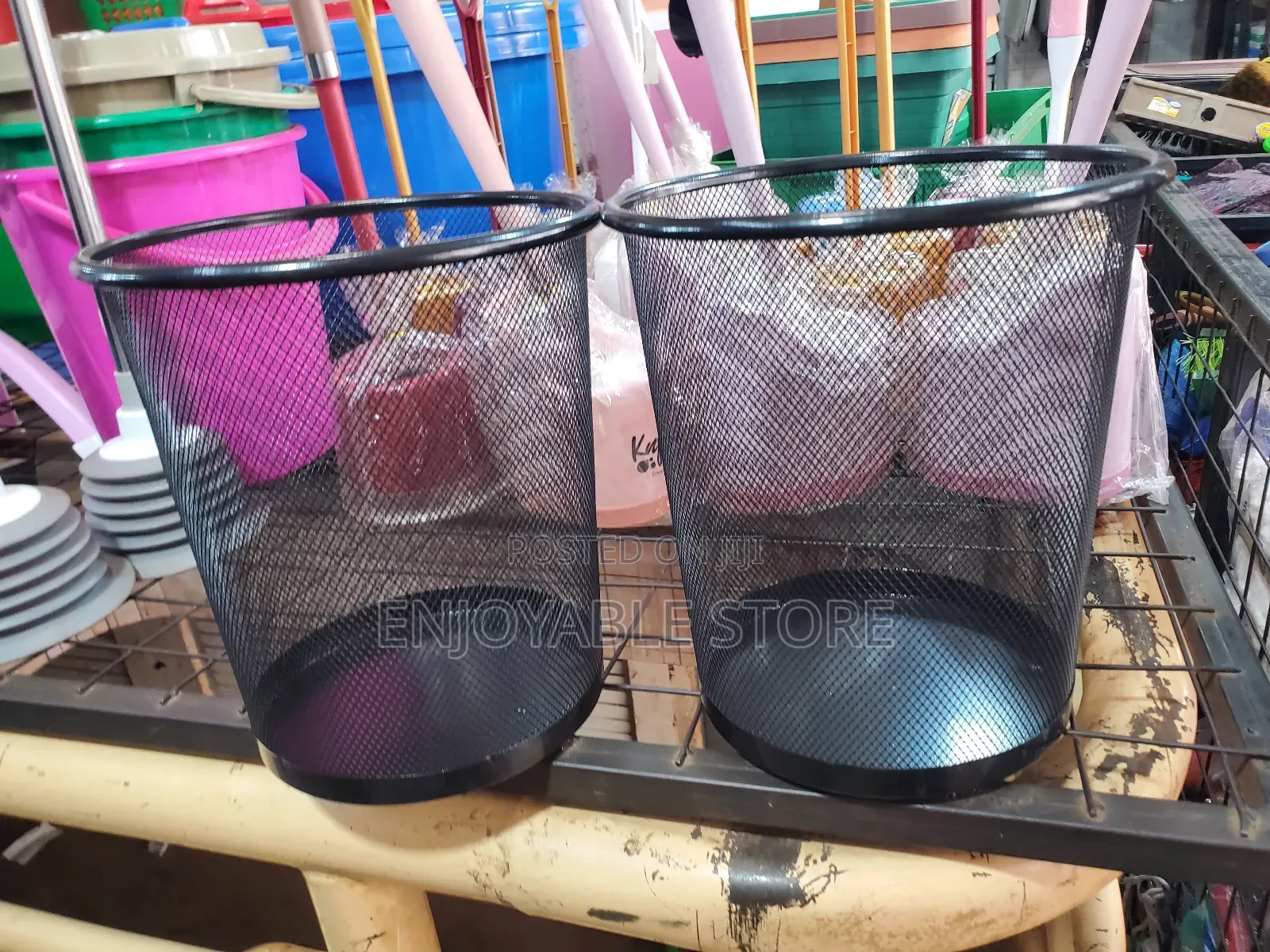 Open Dustbins Metallic for Office/Home