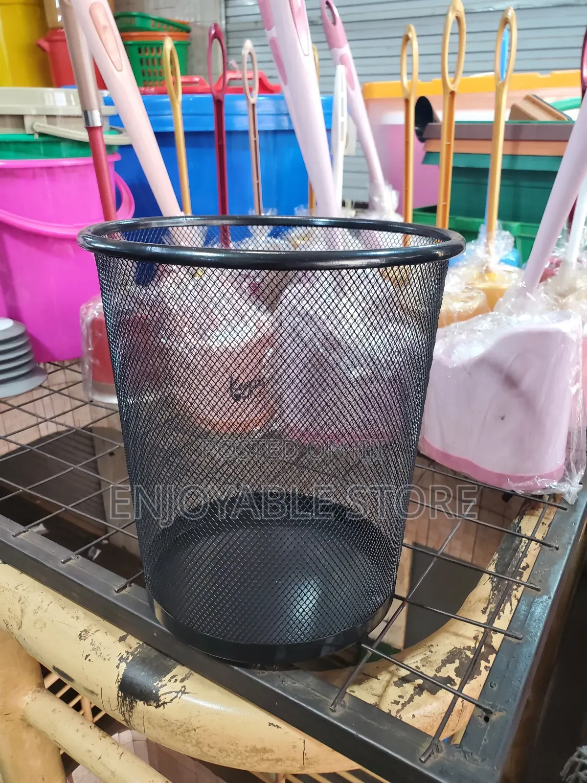 Open Dustbins Metallic for Office/Home