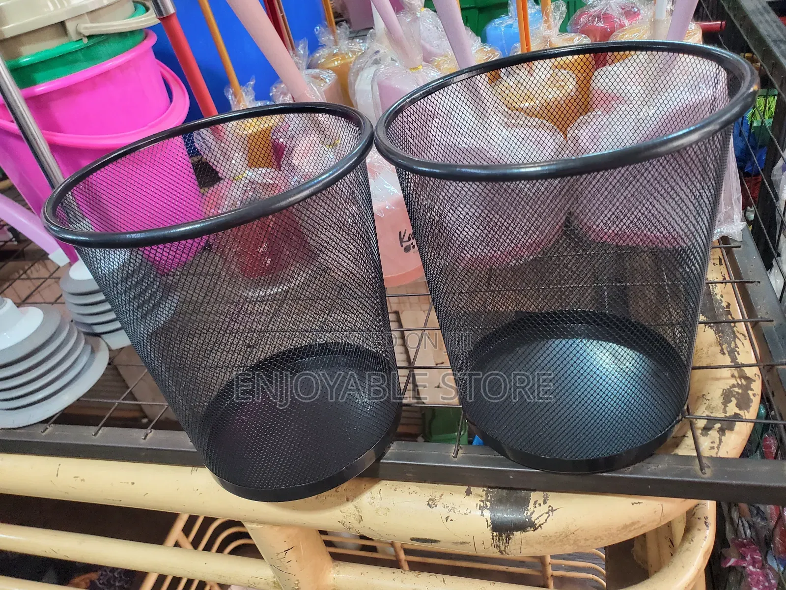 Open Dustbins Metallic for Office/Home