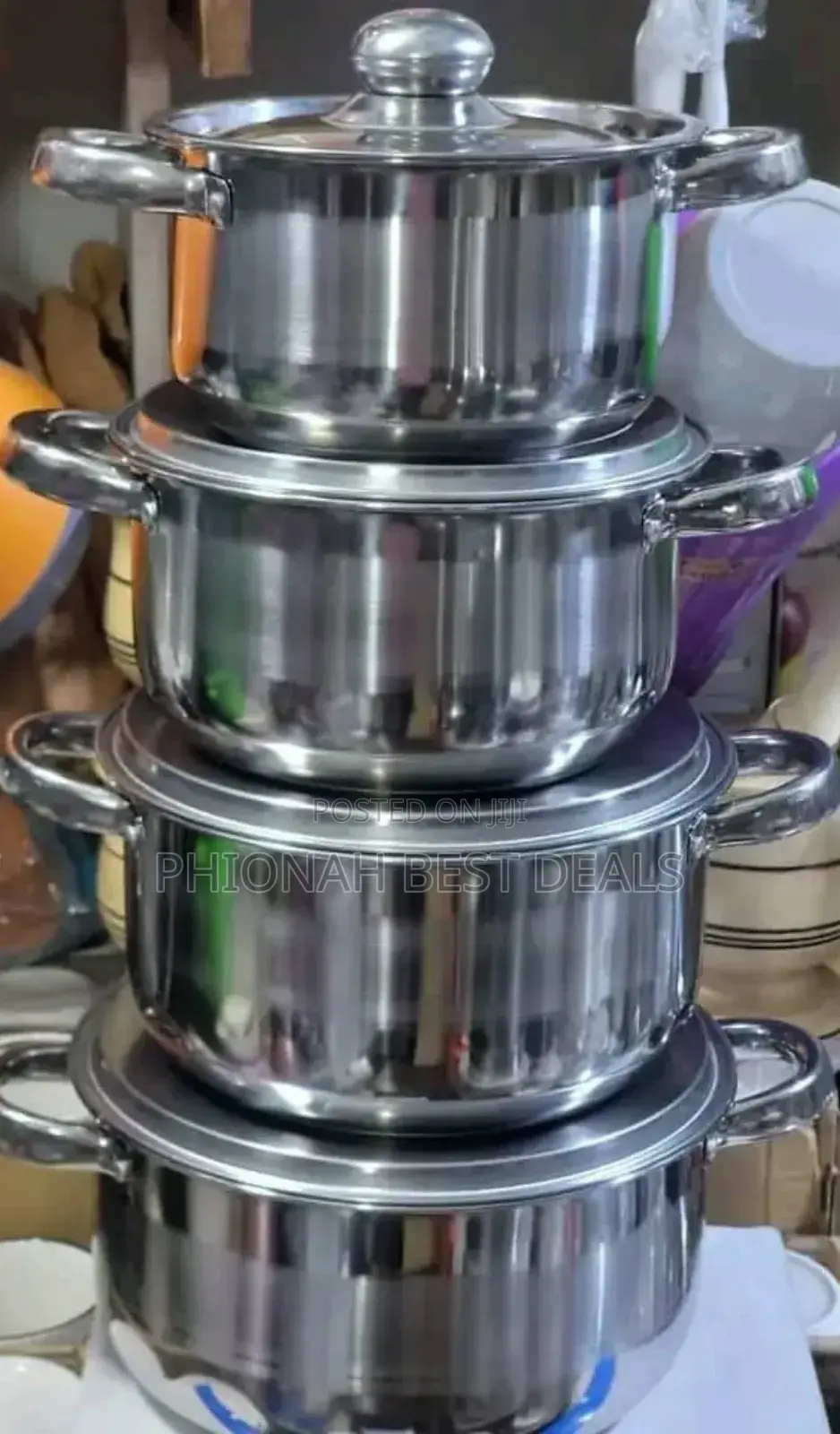 Steel Serving Dishes