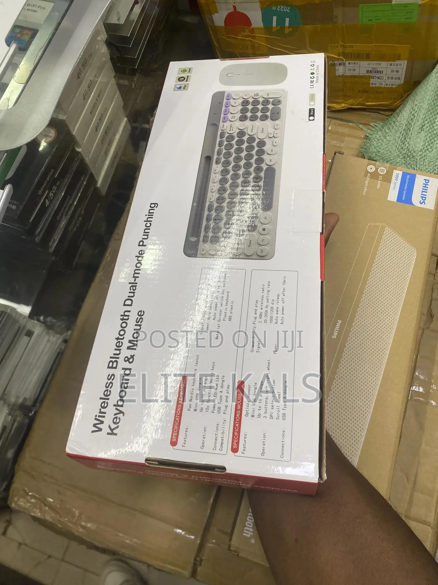 Wireless Rechargeable Keyboard And Mouse
