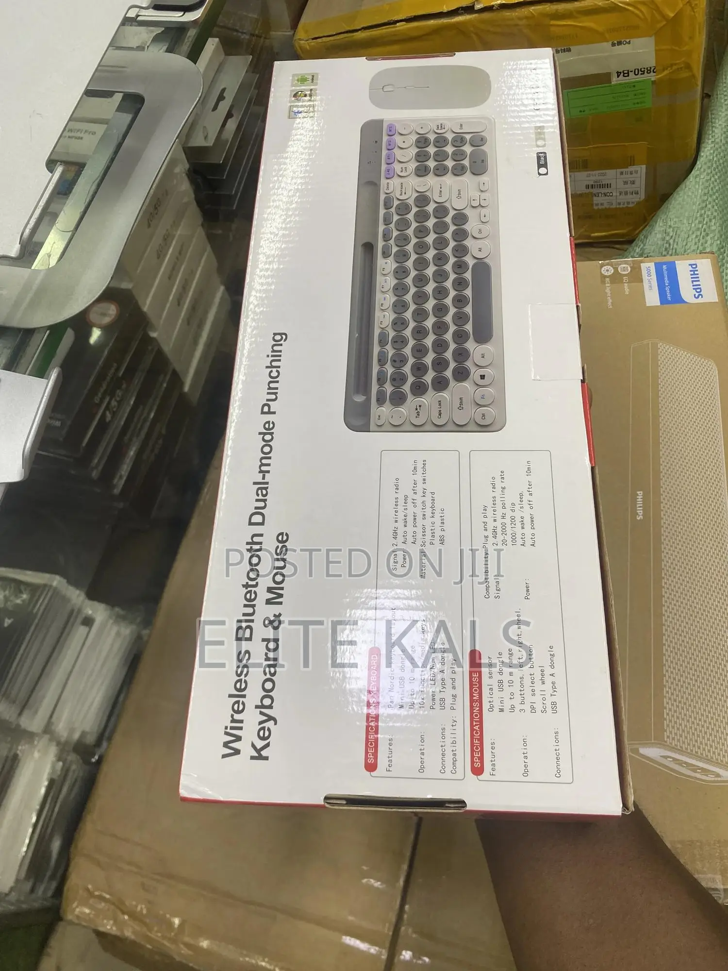 Wireless Rechargeable Keyboard And Mouse