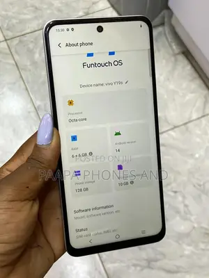Vivo Y19 128 GB White