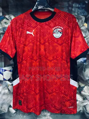 Photo - Egypt 2025 Home Jersey Players Version