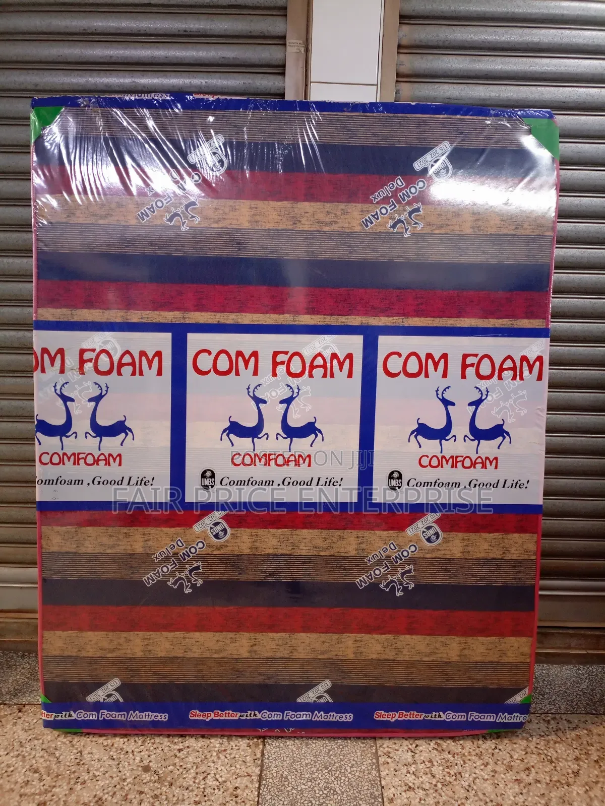 Comfoam Mattresses 6x6 By6 Inches/Super Deluxe Sealed Cover