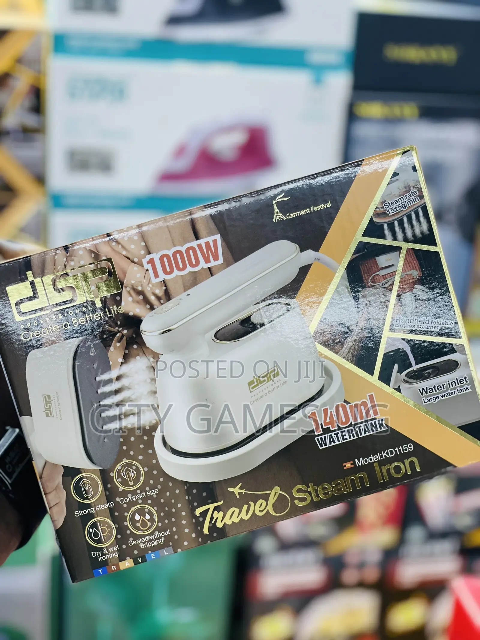 DSP Travel Steam Iron