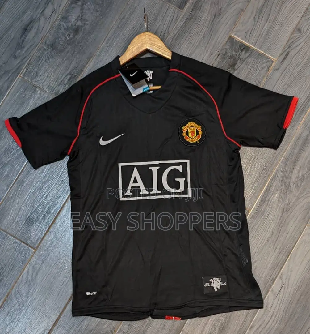 Manchester United 2007-2008 Away Football Shirt Jersey