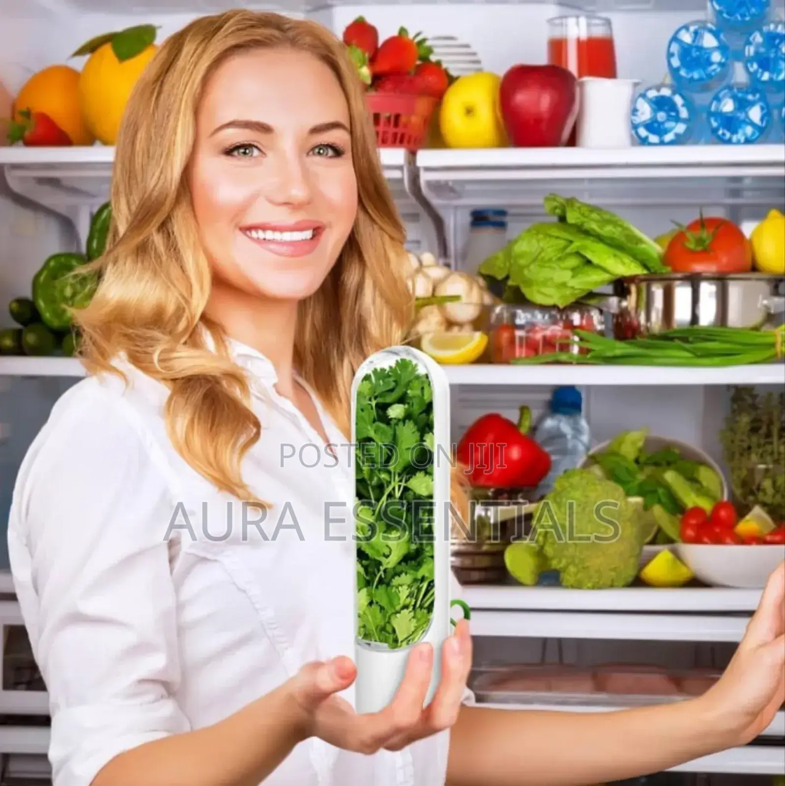 Refrigerator Herb Keeper