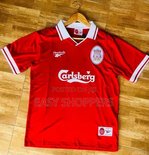Photo - Reebok Liverpool 1996/97 Soccer Jersey Football Shirt