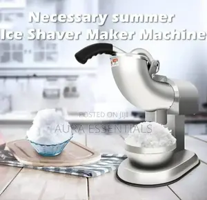 Double Blade Electric Ice Shaver Crusher Machine