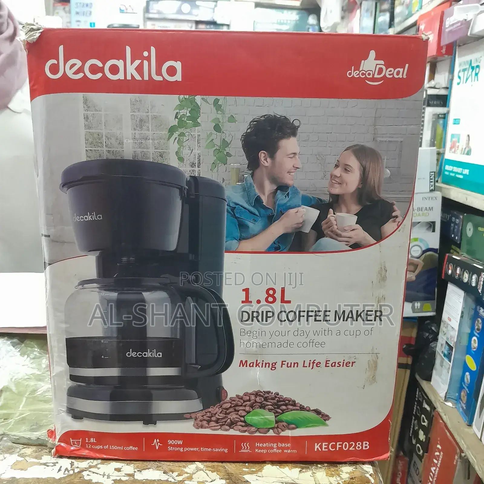 Decakila 1.8l Drip Coffee Maker/Coffee Makers