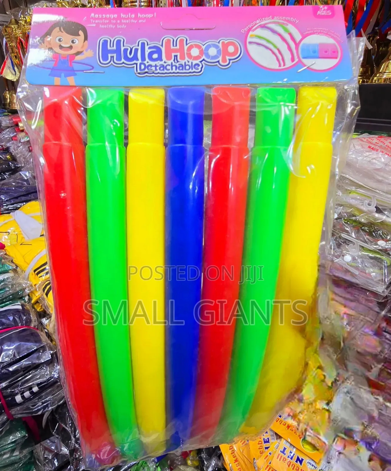 7pcs Detachable Adjustable Hula Hoop