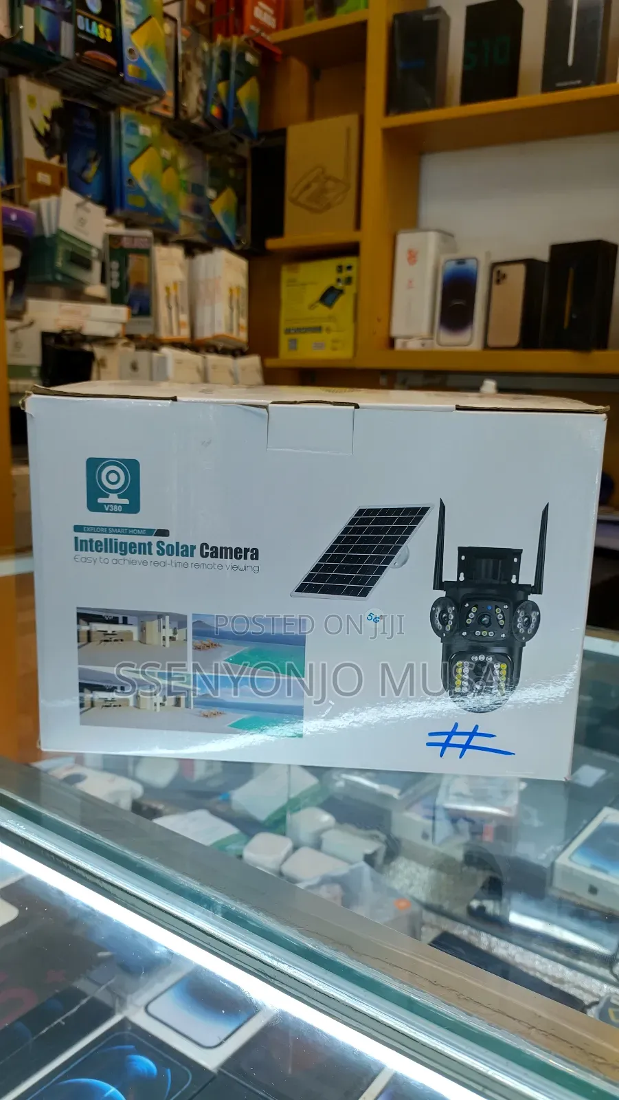 V360pro 4g Solar Camera - 1080p PTZ CCTV With 32g Card