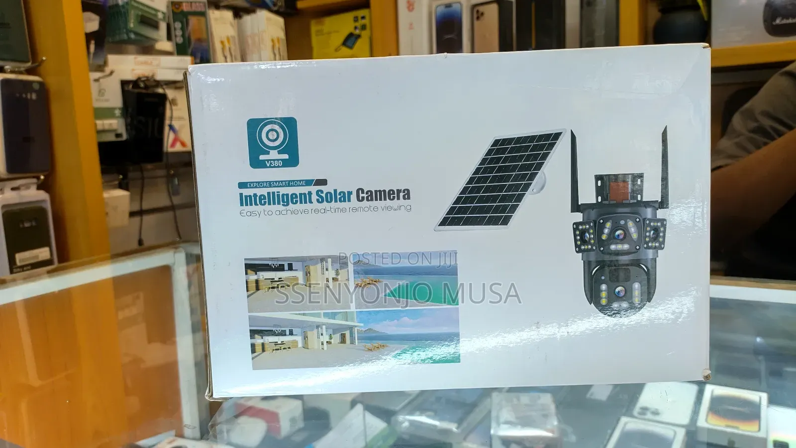 V360pro 4g Solar Camera - 1080p PTZ CCTV With 32g Card
