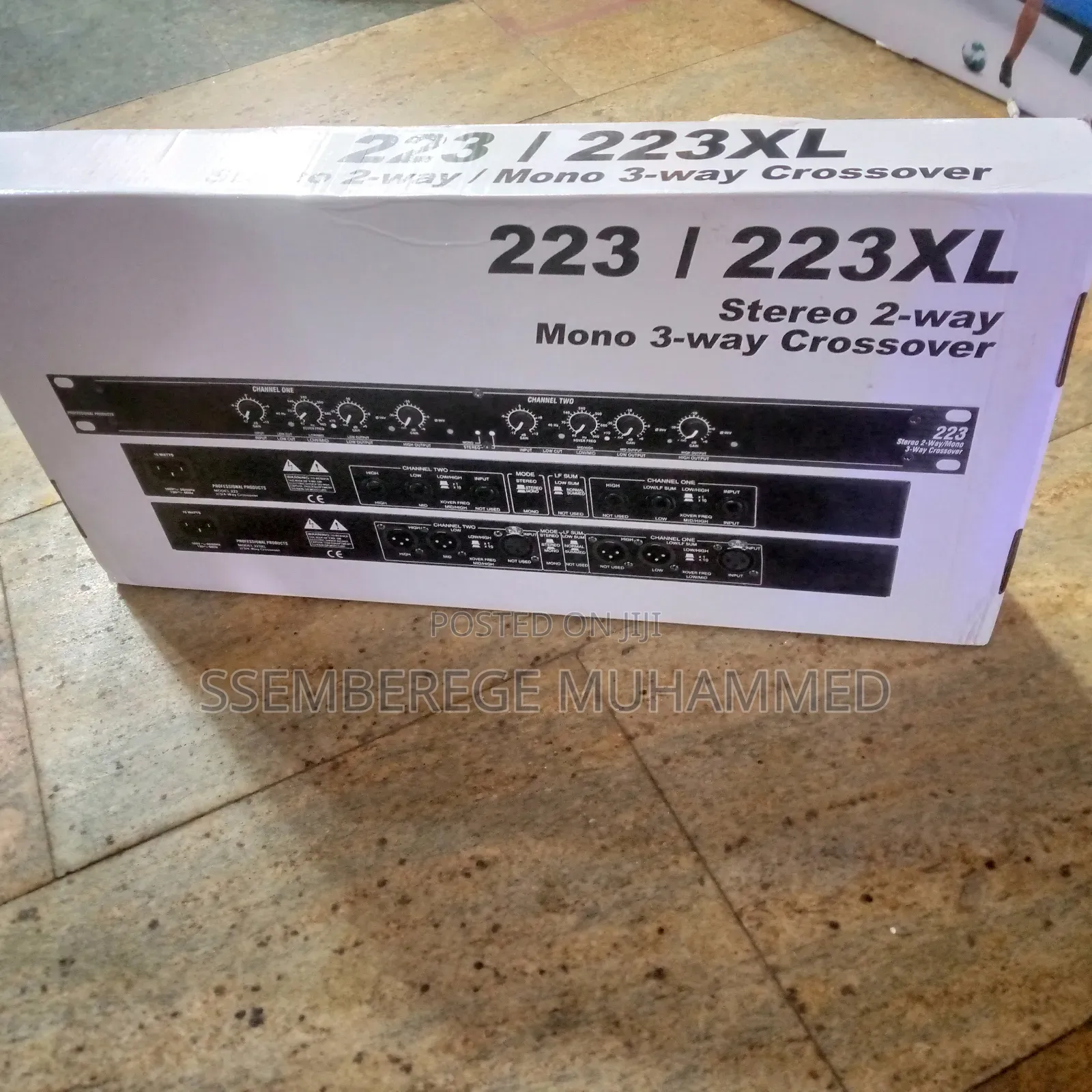 223 / 223xl 2-Way Mono 3-Way Crossover