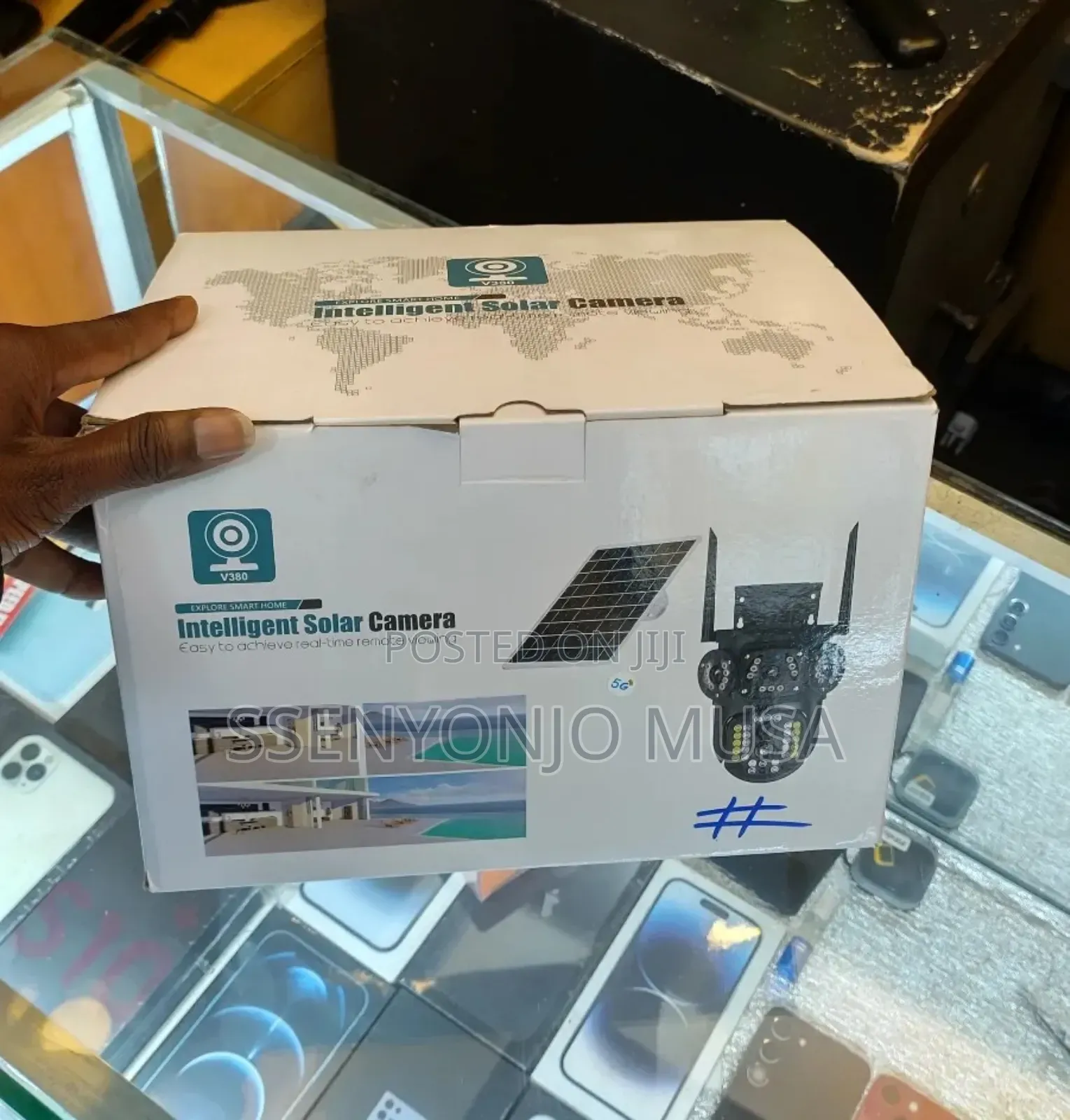 V360pro 4g Solar Camera - 1080p PTZ CCTV With 32g Card