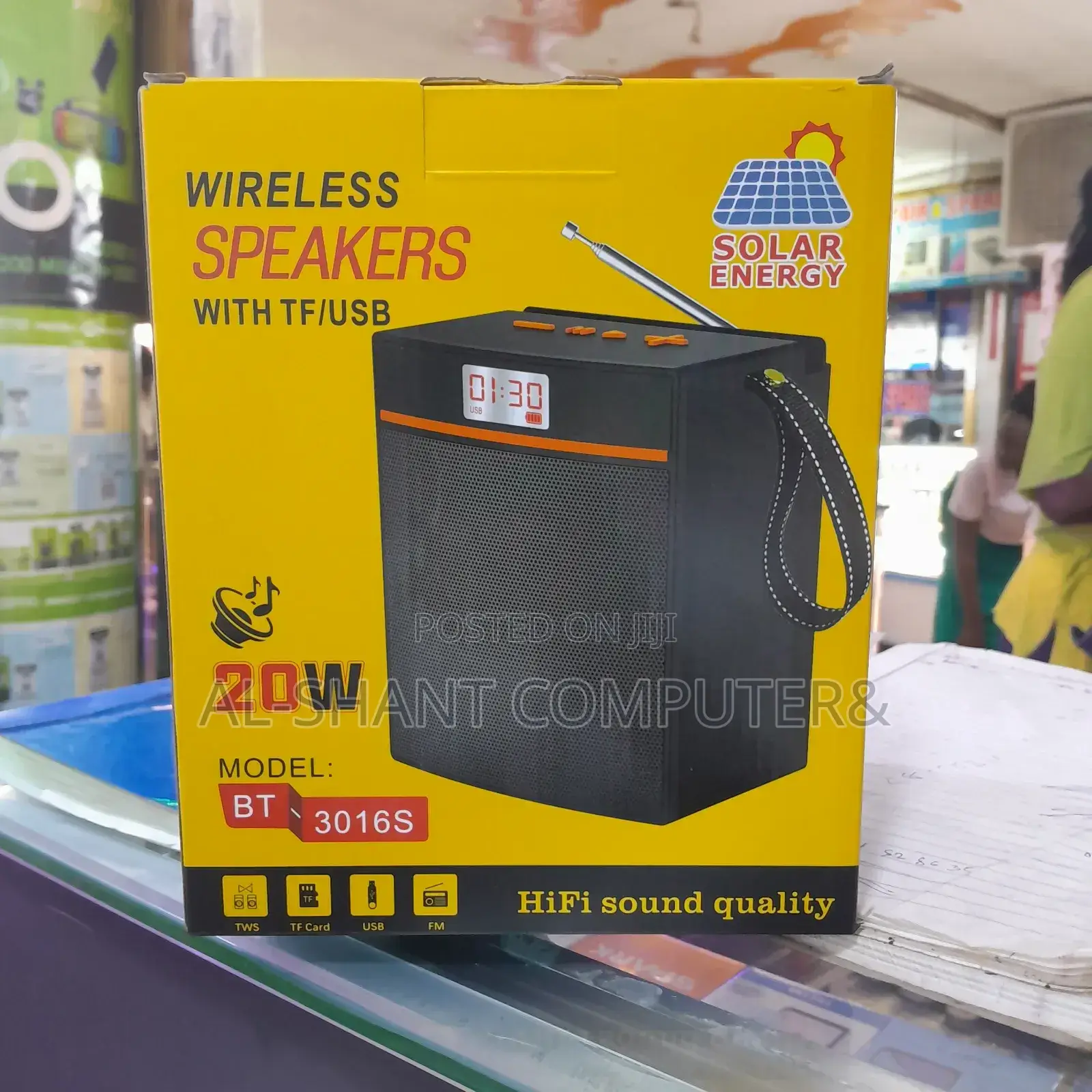 Wireless Solar Speakers
