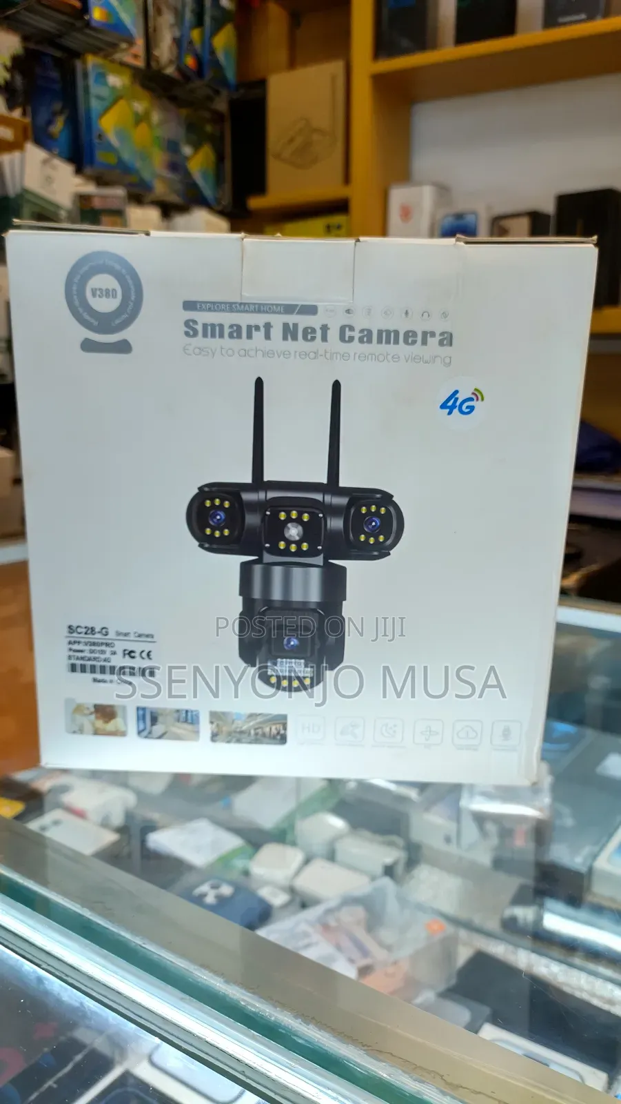 Smarthome Batman 4g CCTV Camera - 4-in-1 Quad Lens Security