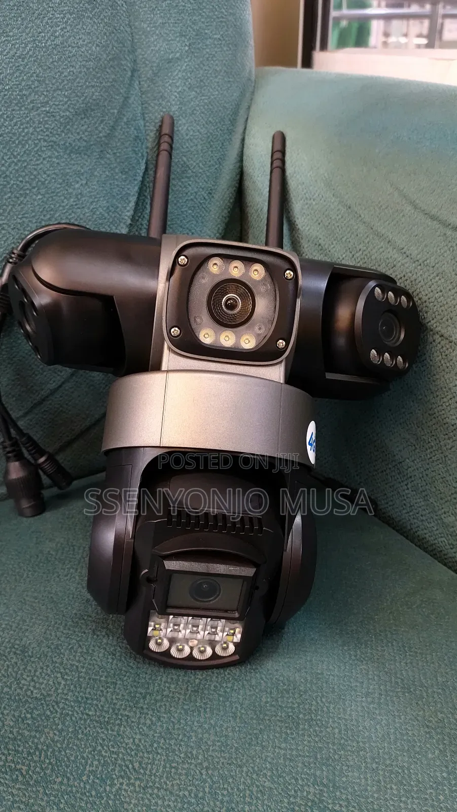 Smarthome Batman 4g CCTV Camera - 4-in-1 Quad Lens Security