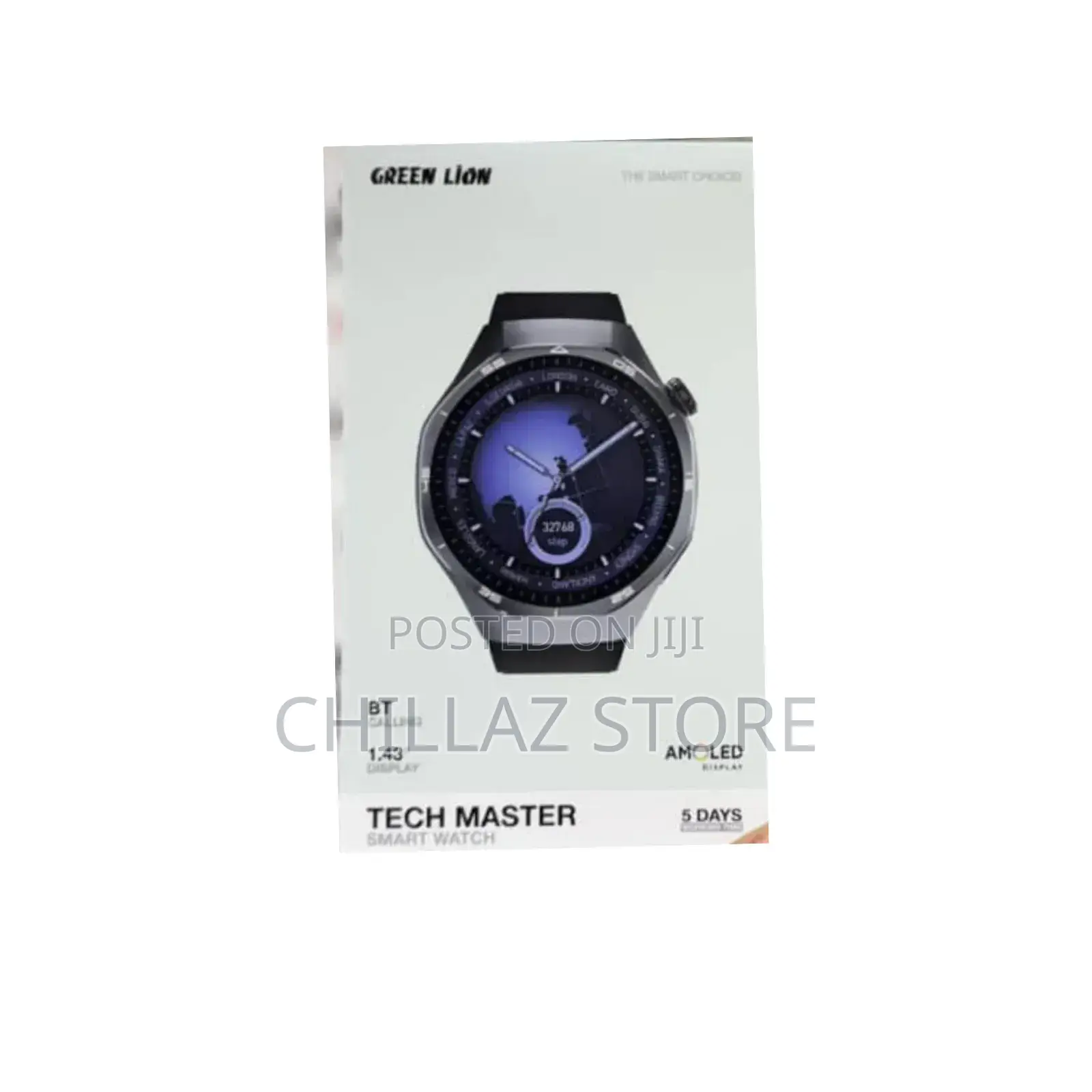New Green Lion Tech Master Smart Watch.