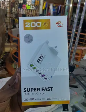 200w Super Fast Charger/6in1 Power Adapter