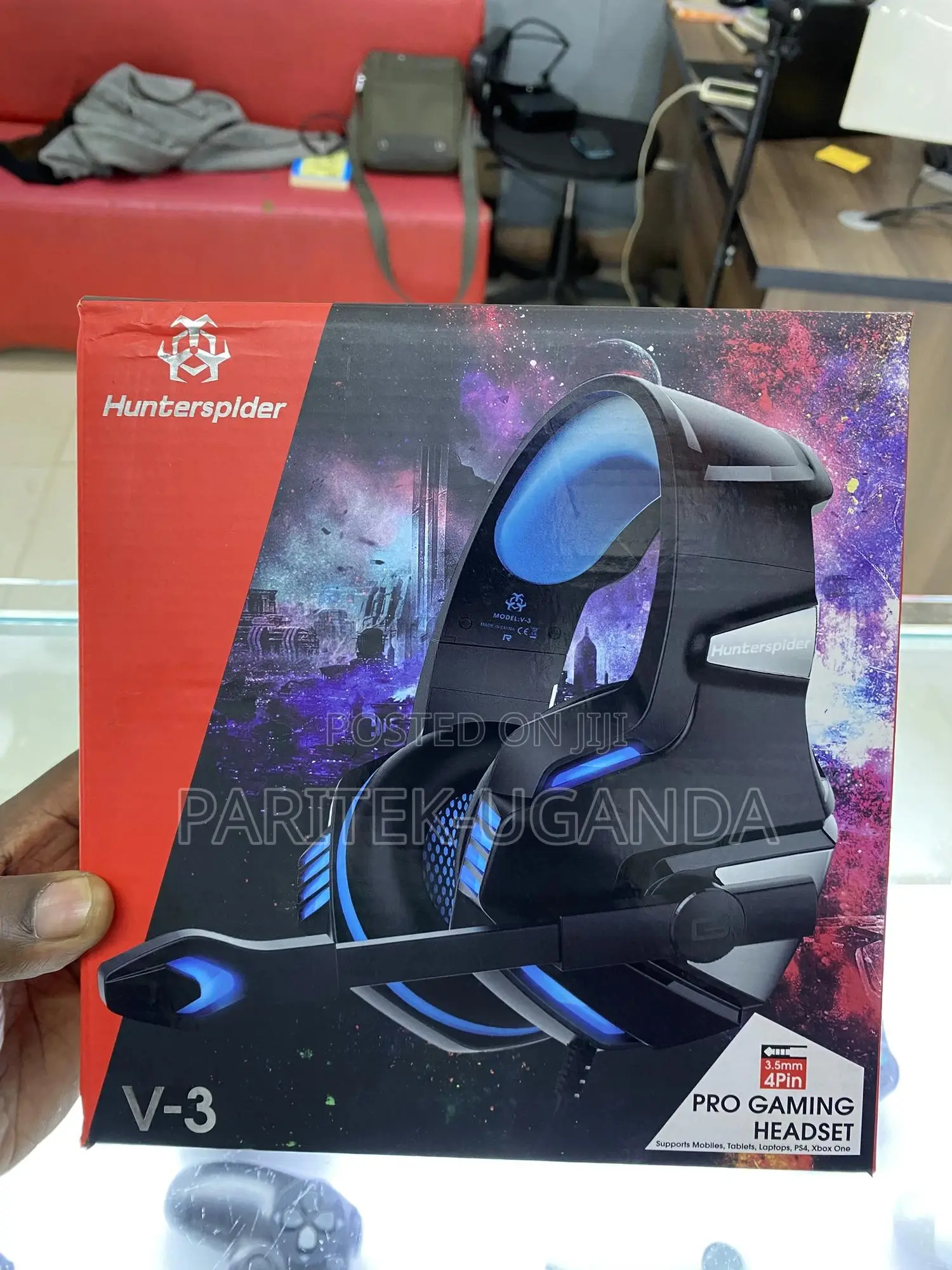 Hunter Spider V-3 Wireless Gaming Headsets For Ps5 Ps4 Pc,