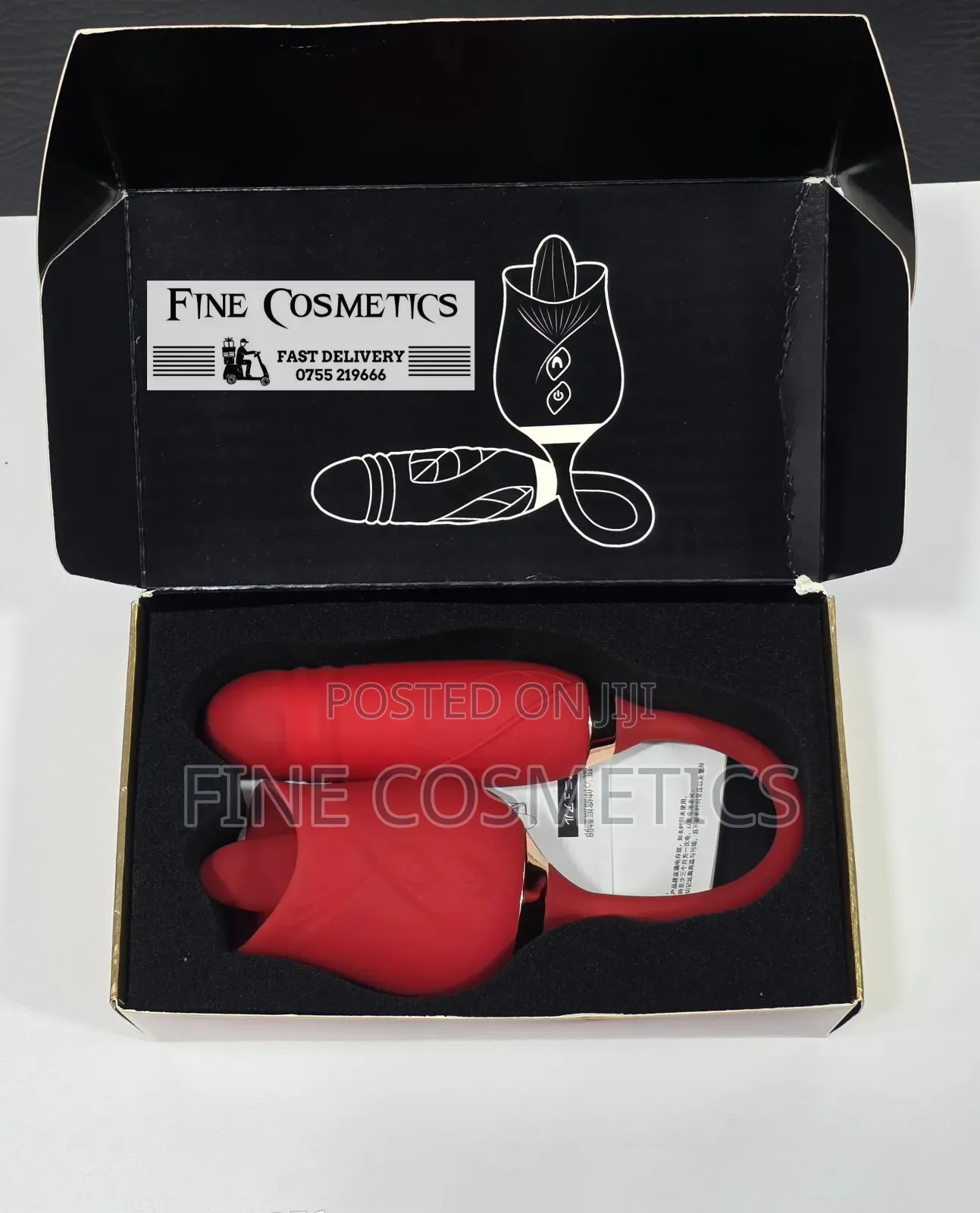3in1 Dildo Electric Clitoris Vibrator Pussy Licking Fo Women