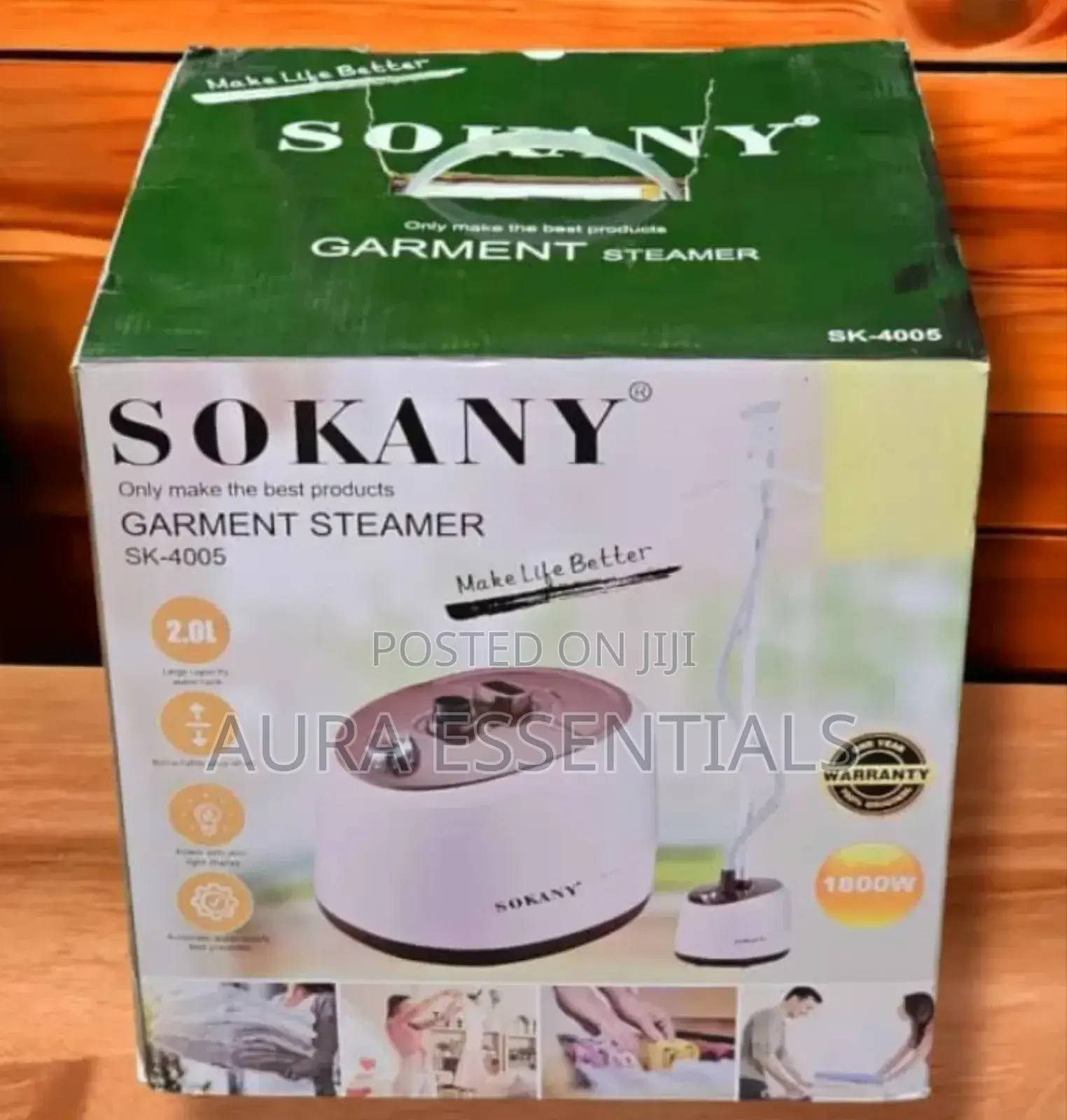 Sokany 2.0litres Heavy Duty Garment Steamer