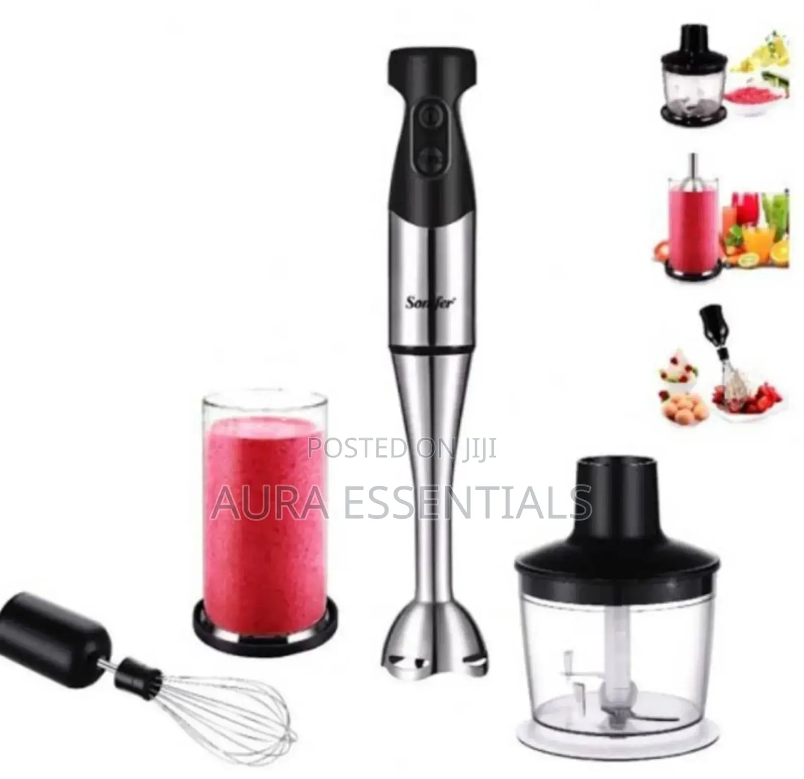 Hand Blender 3in1 Sonifer Sf-8013