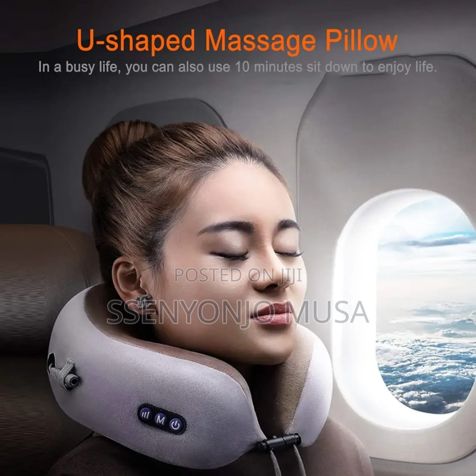 Massage Pillow - U-Shaped Neck Massager for Pain Relief