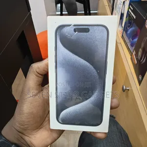 New Apple iPhone 15 Pro Max 256 GB Black