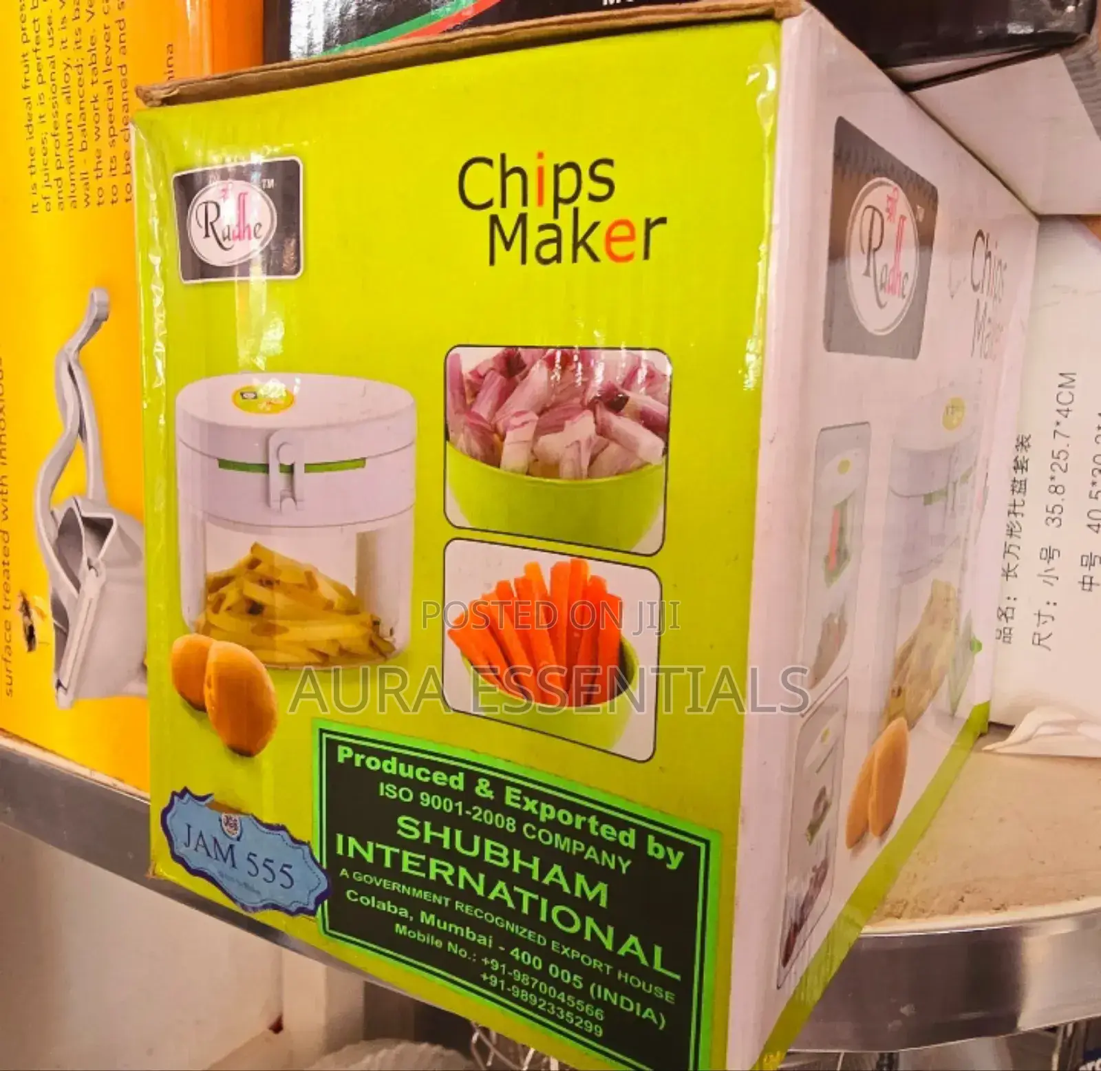 Multifunctional Manual Chips Cutter