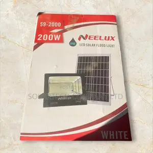 200w Neelux Led Solar Flood Lights/ Has Sensors