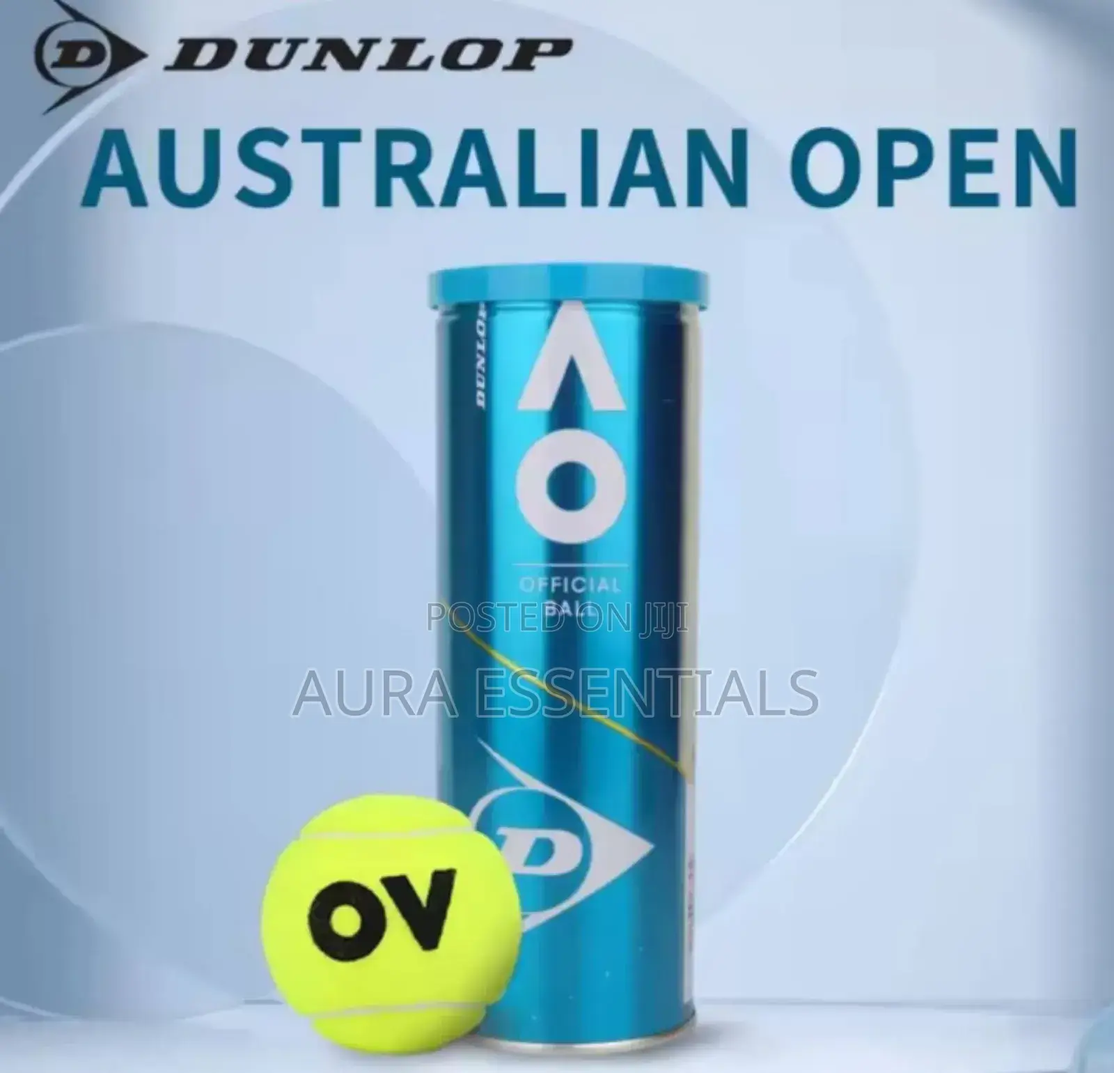 Original Dunlop Rubber Tennis Ball, Size Regular (Green)