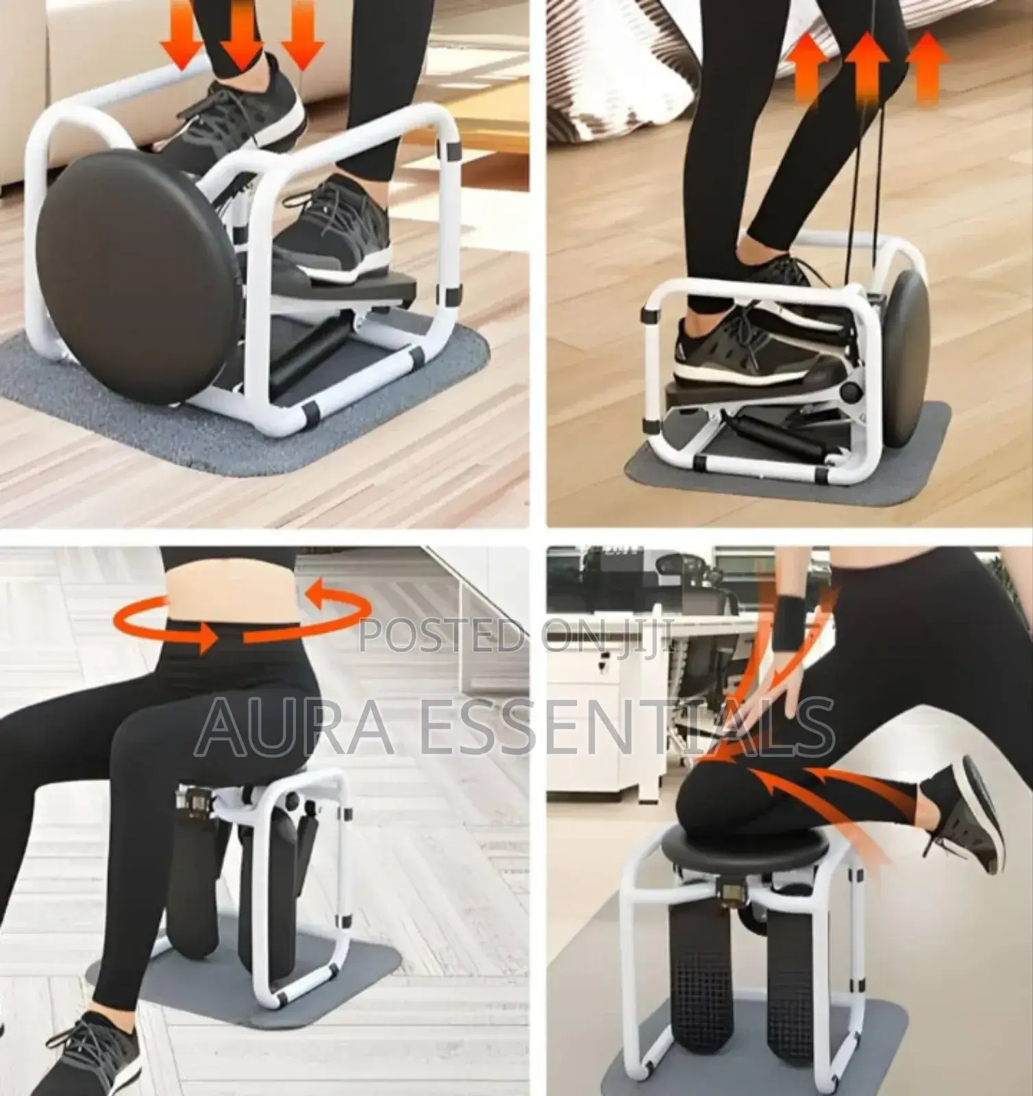 3 in 1 Heavy Duty Cardio Exercise Stepper Machine