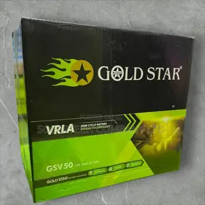 50 Ah Durable Gold Star Solar Powder Battery Kamk