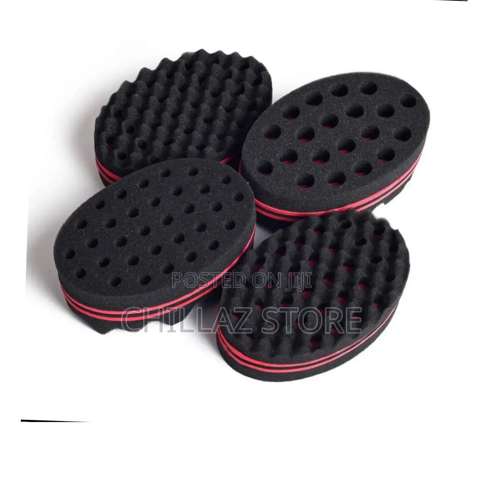 4 PCS Wave Hair Twist Sponge.
