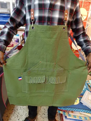 Photo - Women Men Chef Apron With Pockets Work