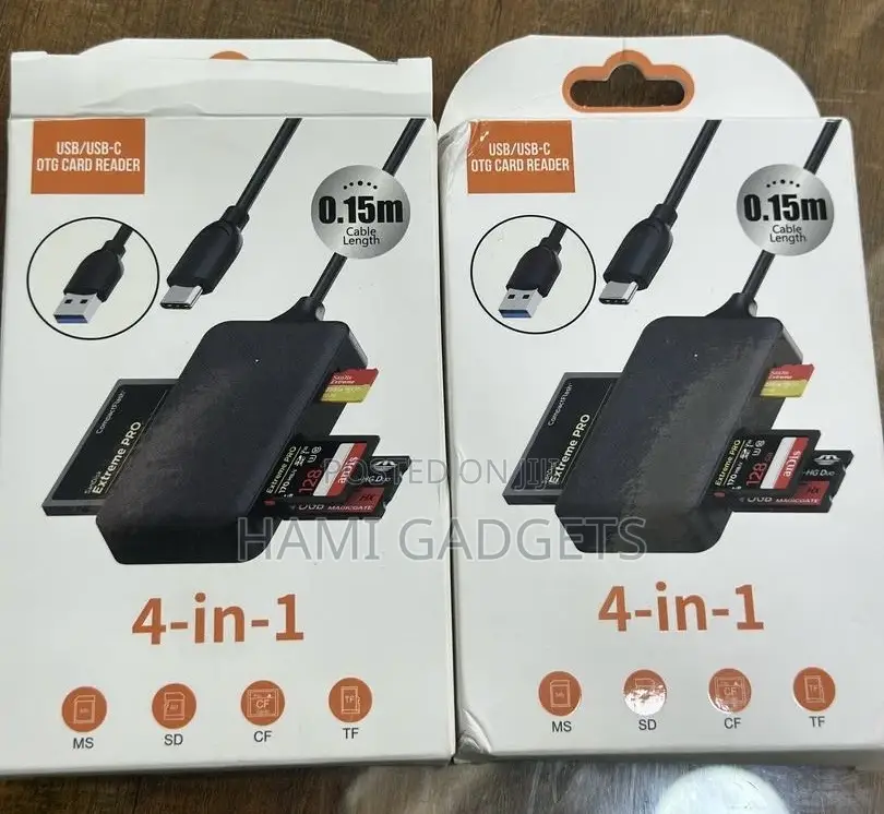Otg Card Readers Both Type C $ Usb
