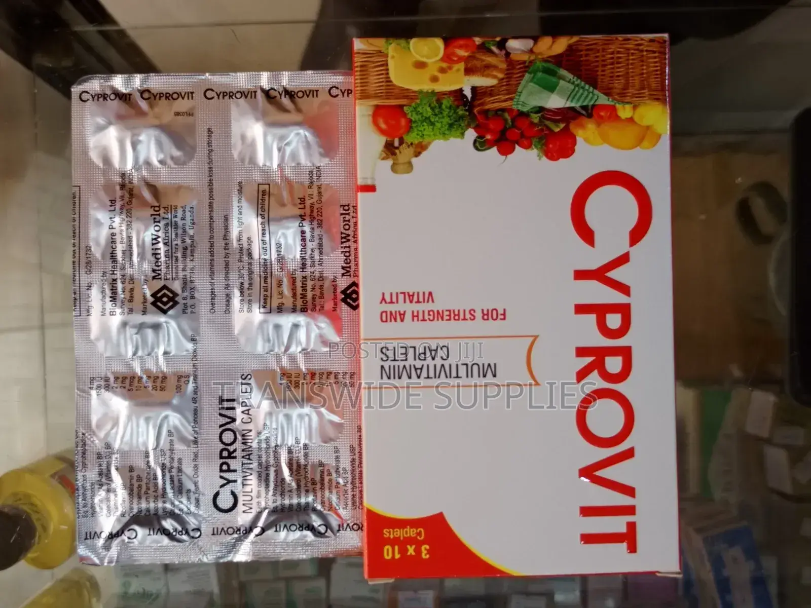 Cyprovit Caplets - For Weight Gain, Strength Vitality 30s